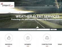 Tablet Screenshot of ialert.com